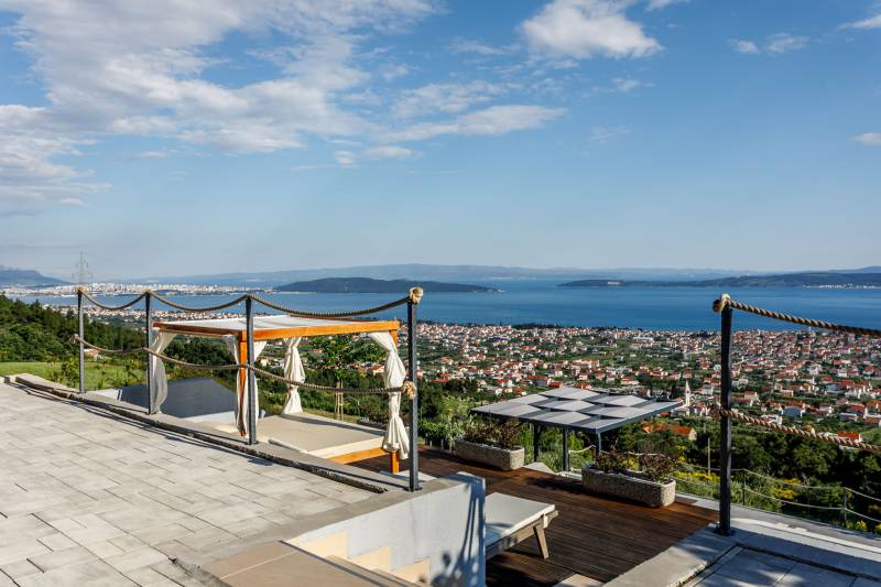 Luksusowa Willa Grand View z Basenem Split