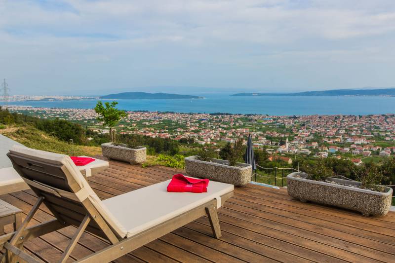 Luksusowa Willa Grand View z Basenem Split