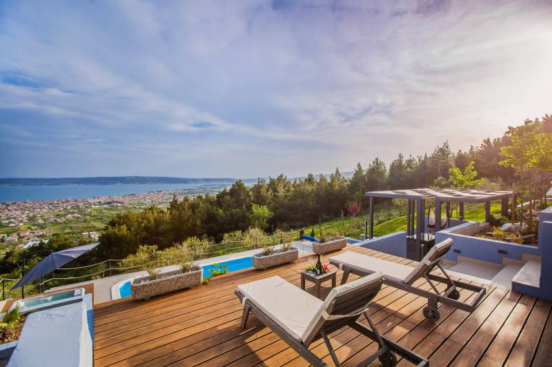 Luksusowa Willa Grand View z Basenem Split
