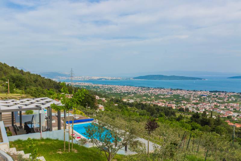 Luksusowa Willa Grand View z Basenem Split