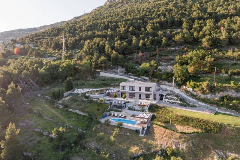 Luksusowa Willa Grand View z Basenem Split
