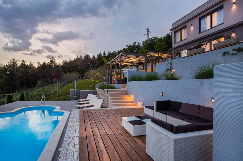Luksusowa Willa Grand View z Basenem Split