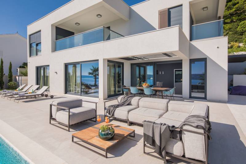 Luxusvilla Elyzeum mit beheiztem Pool Trogir