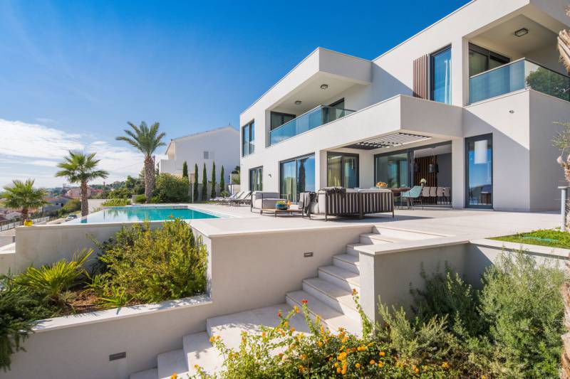 Luxusvilla Elyzeum mit beheiztem Pool Trogir