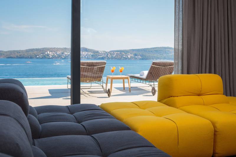 Luxusvilla Elyzeum mit beheiztem Pool Trogir
