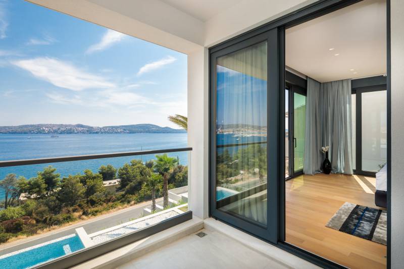 Luxusvilla Elyzeum mit beheiztem Pool Trogir
