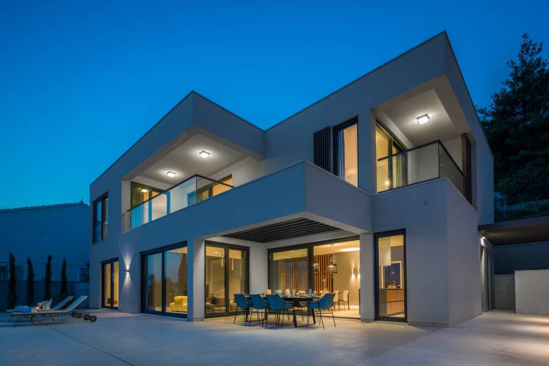 Luxusvilla Elyzeum mit beheiztem Pool Trogir