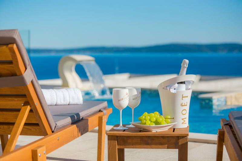 Luksuzna Vila White Pearl s Bazenom Trogir