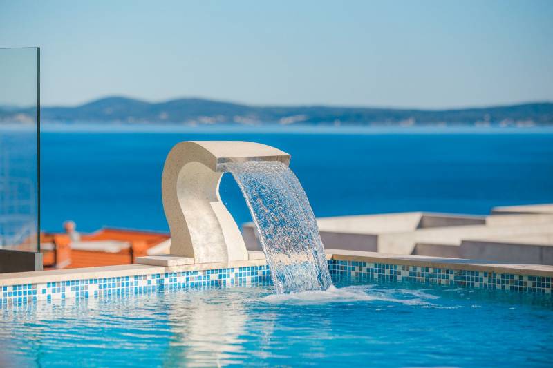 Luksuzna Vila White Pearl s Bazenom Trogir