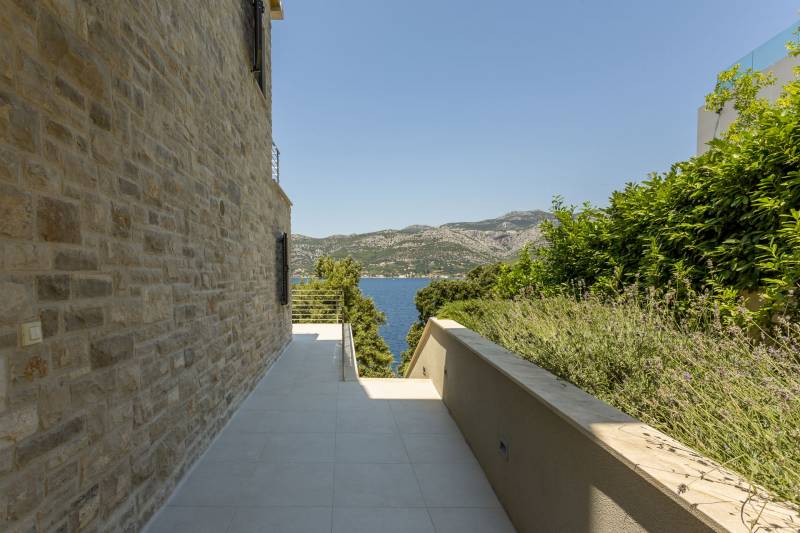 Strandvilla Poseidon med Basseng Korčula