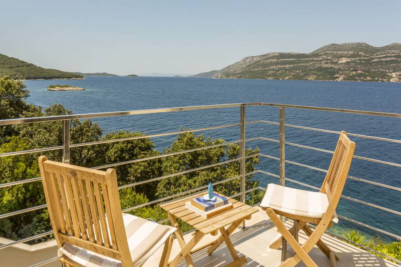 Strandvilla Poseidon med Basseng Korčula