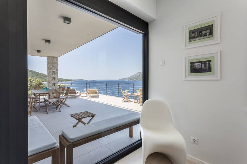 Strandvilla Poseidon med Basseng Korčula