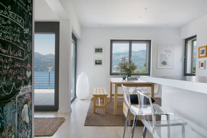 Strandvilla Poseidon med Basseng Korčula