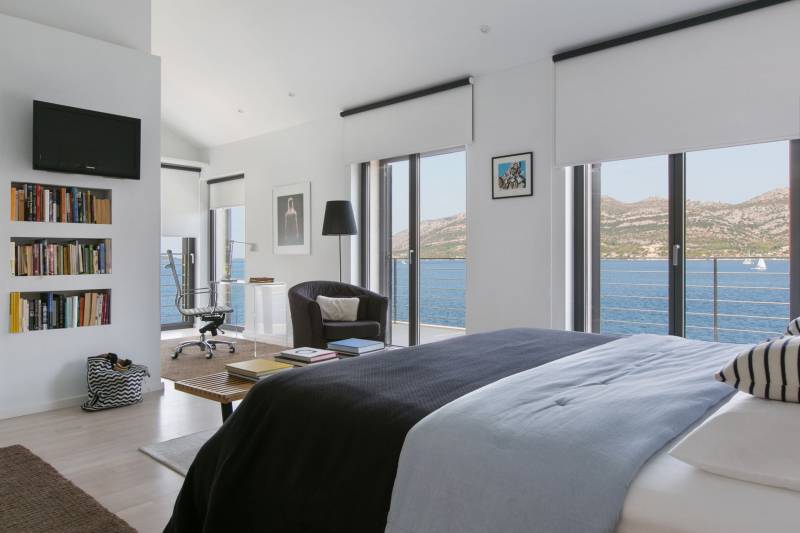 Strandvilla Poseidon med Basseng Korčula
