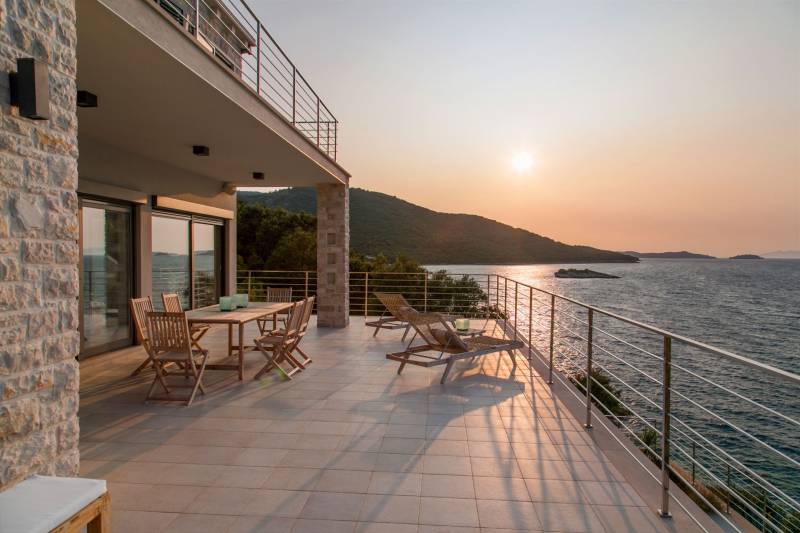 Strandvilla Poseidon med Basseng Korčula