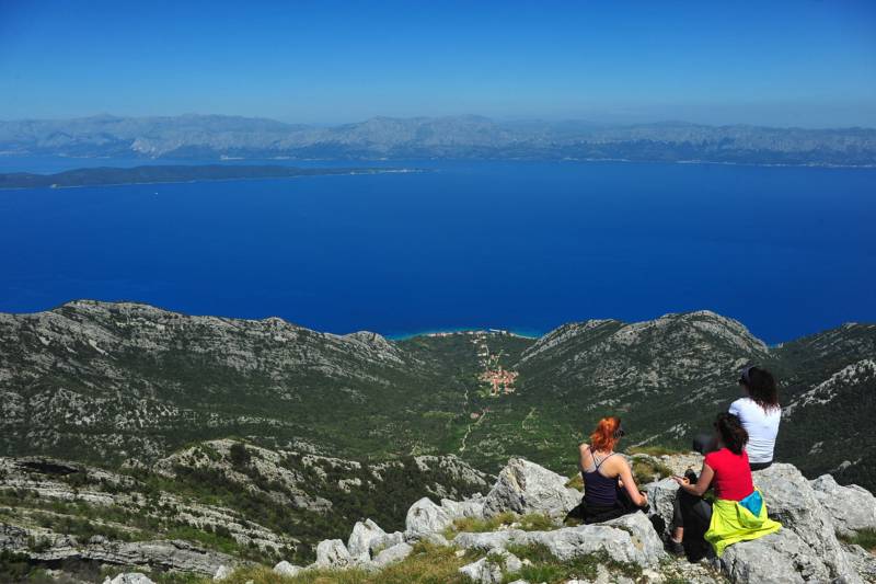 Strandvilla Poseidon med Basseng Korčula