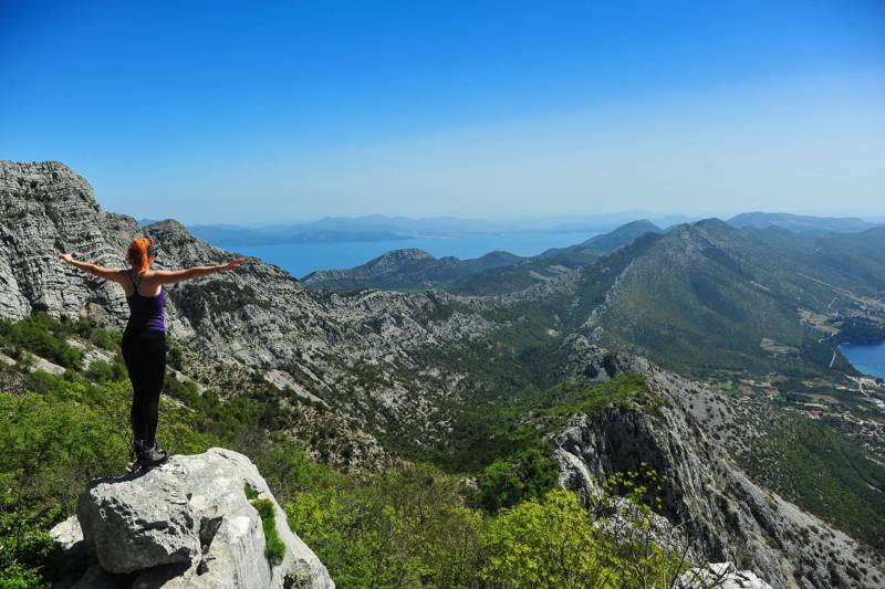 Strandvilla Poseidon med Basseng Korčula