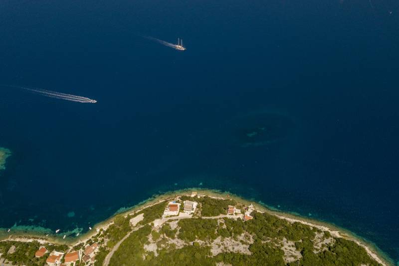 Strandvilla Poseidon med Basseng Korčula