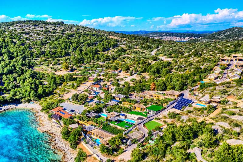 Luxury Bungalow Lei with Pool Murter