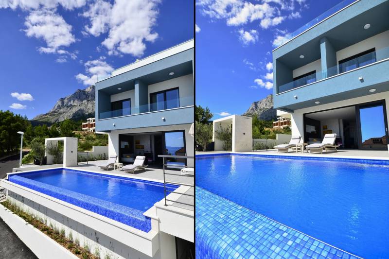 Villa Ninona med Basseng I Makarska