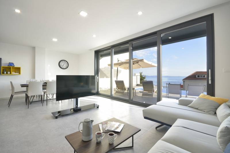 Villa Ninona med Basseng I Makarska