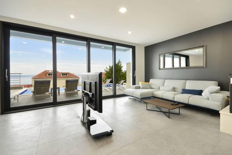 Villa Ninona med Basseng I Makarska