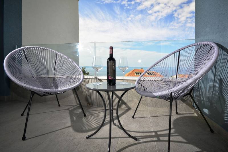 Villa Ninona med Basseng I Makarska