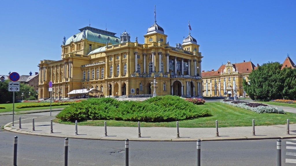 Croatian National Theatre in Zagreb