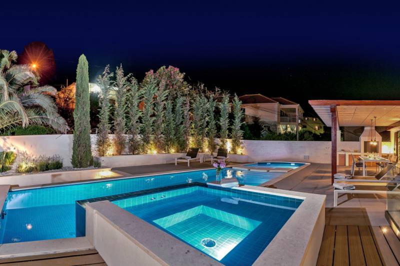 Luxury Villa Magic Bay with Heated Pool on Brac in Croatia