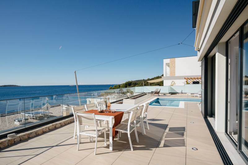 Villa Sunrise med Basseng Trogir