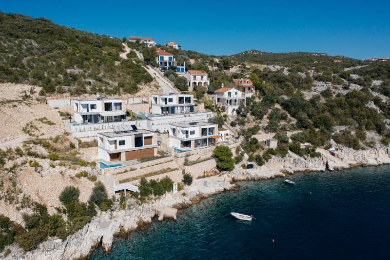 Villa Sunrise med Basseng Trogir