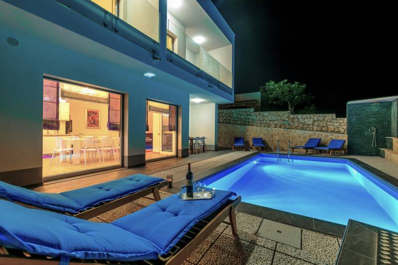 Villa Pag Rainbow with Pool Pag