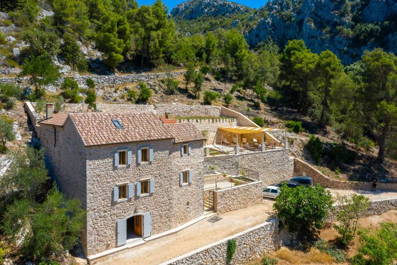 Country Villa Hvar Hill med Basseng Hvar