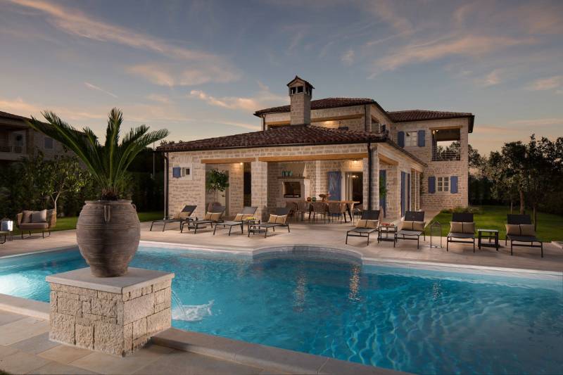 Villa Providenza with pool in Kanfanar near Porec in Istria