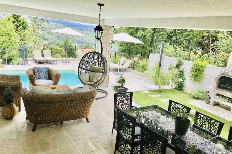 Villa Family Hill mit Pool Opatija