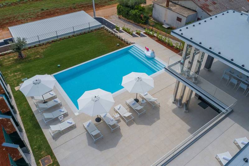 Luxusvilla Titanium mit Pool Poreč