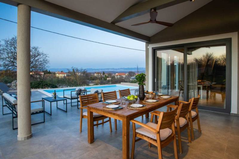 Luxury Villa Aria with Pool Krk