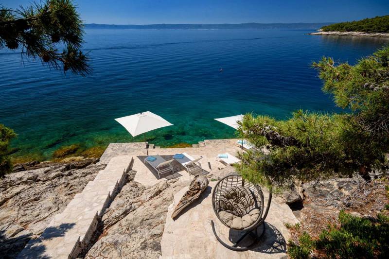 Luxury Villa Sounds of Nature with Pool Brač