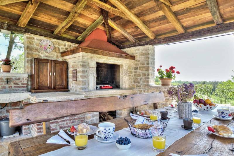 Ferienhaus Amarella mit Pool Umag