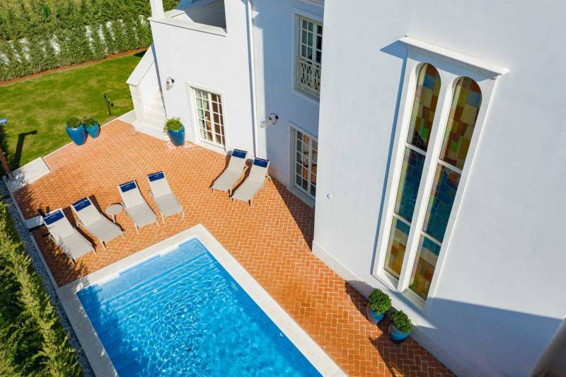 Willa Palazzo di Giulia z Basenem  Novigrad Istria