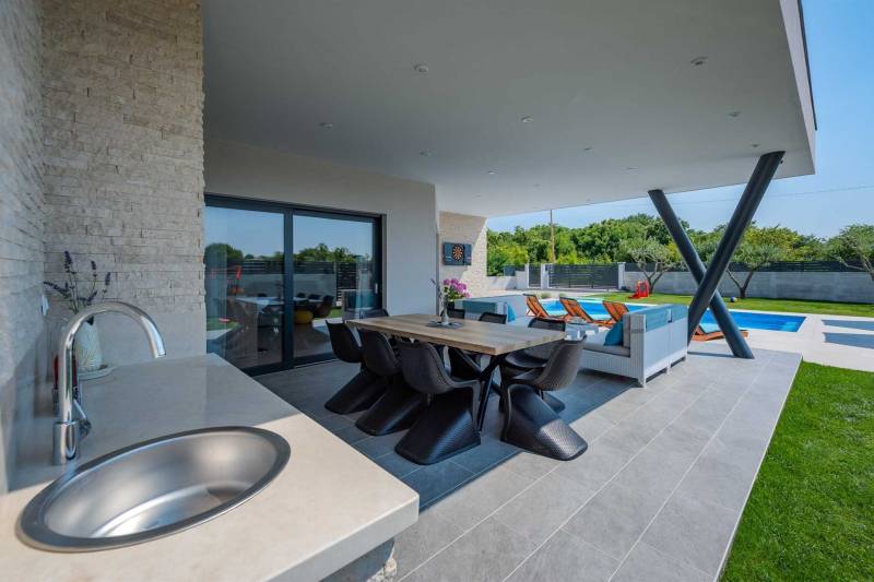 Villa Bambina mit beheiztem Pool Pula