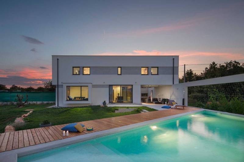 Villa Finessa with pool near Labin, Rabac riviera