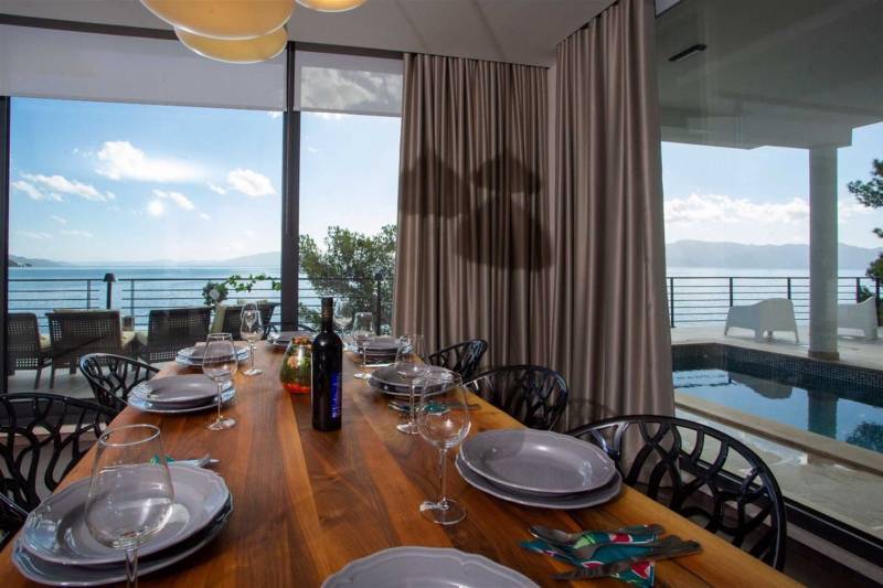 Beachfront Villa Costabella with Pool Makarska