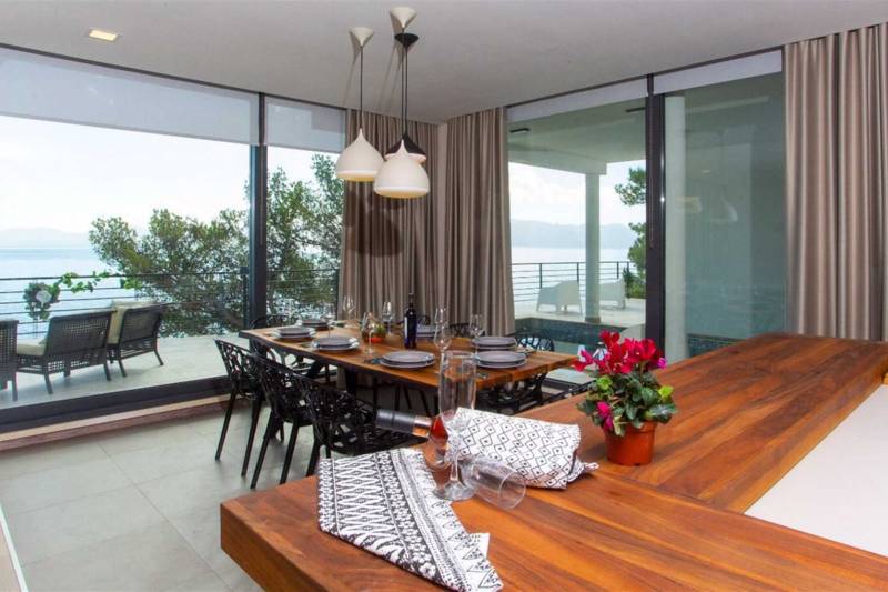 Beachfront Villa Costabella with Pool Makarska