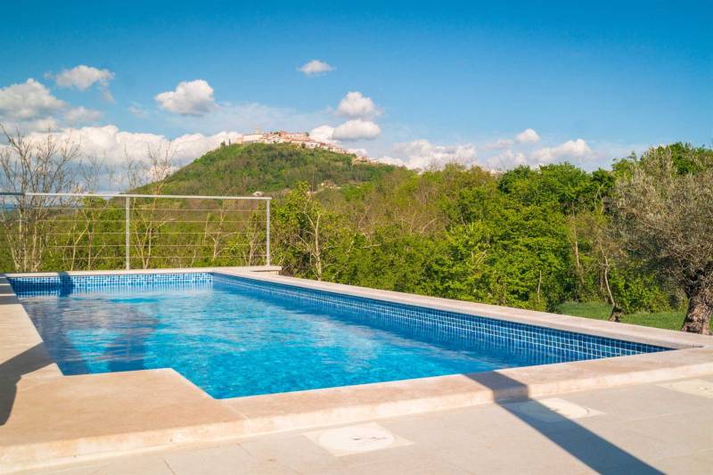 Vila Montagna Istriana s Bazenom Motovun