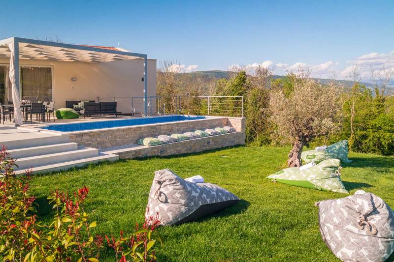 Vila Montagna Istriana s Bazenom Motovun