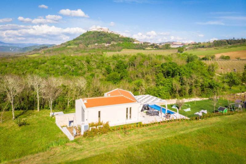 Vila Montagna Istriana s Bazenom Motovun