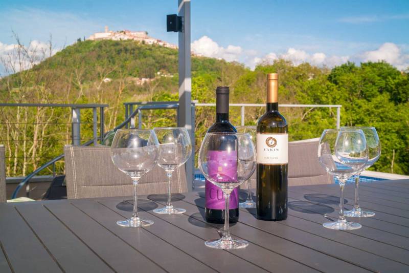 Vila Montagna Istriana s Bazenom Motovun