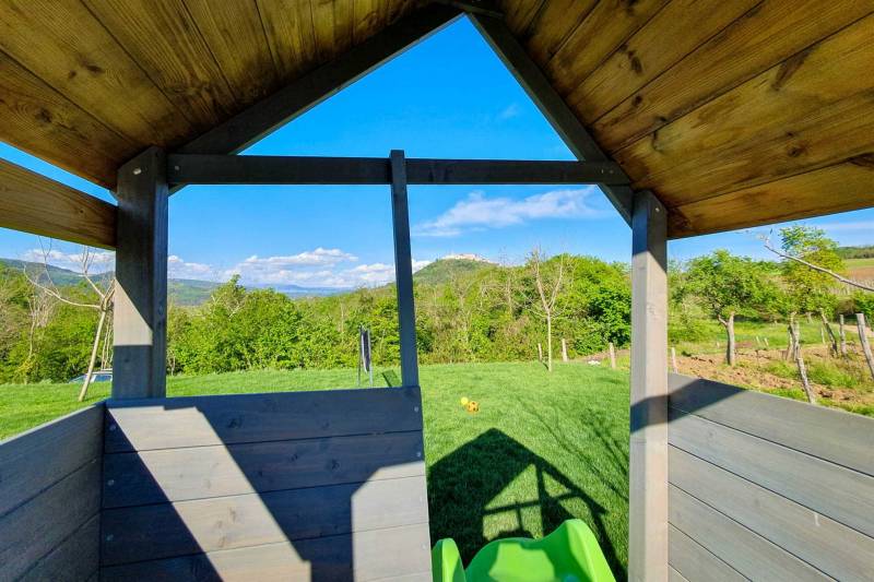 Vila Montagna Istriana s Bazenom Motovun