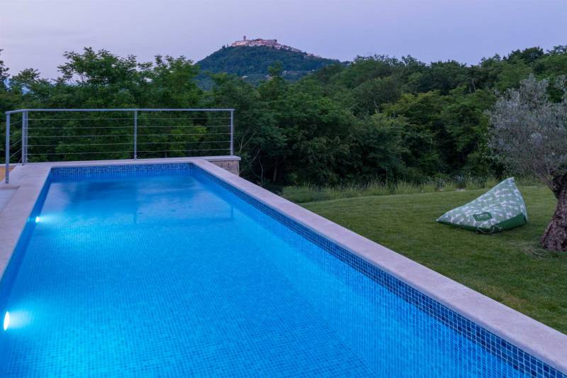 Vila Montagna Istriana s Bazenom Motovun